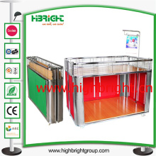 Metal Foldable Promotuion Table Desk for Supermarket